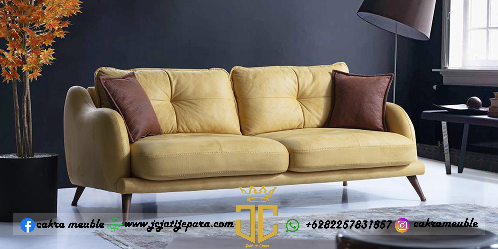 Sofa Minimalis 3 Dudukan New Sale High Quality JC-0020